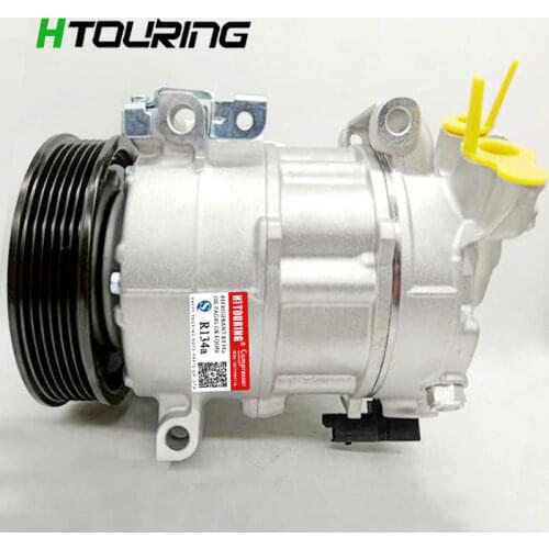 For 9659875480 6453WF 9676443980 9676862380 6453WH 447150-1740 447190-8110 6SEL16C AC Compressor For CITROEN C4 DS4 PEUGEOT 308
