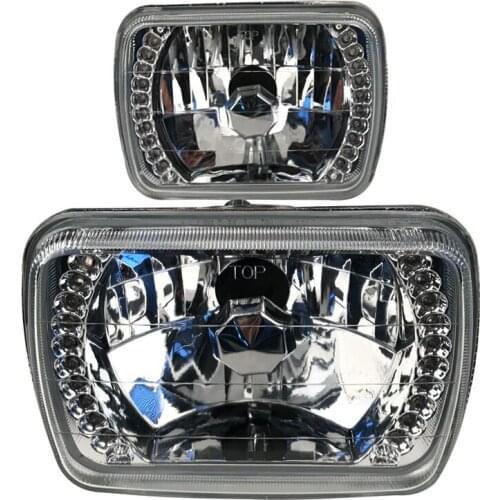 Car Modification Headlights Car Daytime Running Lights Square 7 Inch LED Universal SUV Pickup Truck Truck Headlamp