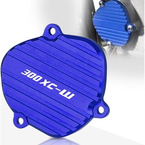 Motorcycles FOR Husqvarna 300XCW 300 XCW Aluminium VALVE CONTROL COVER Exhaust Control Cover 2007-2021 2020 2019 2018 2017 2016
