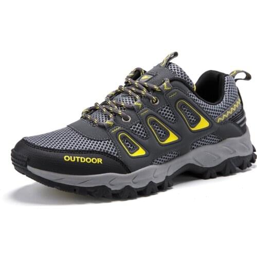 Male Hiking Upstream Shoes Boots For Men Outdoor Trekking Tourism Boots Camping Shoes Mountain Climbing Sports Sneakers