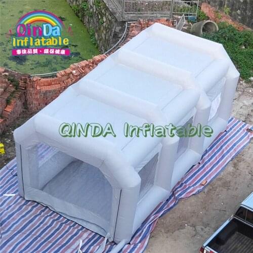 Customized Size Paint Inflatable Car Spray Booth mobile inflatable paint tent for car repair