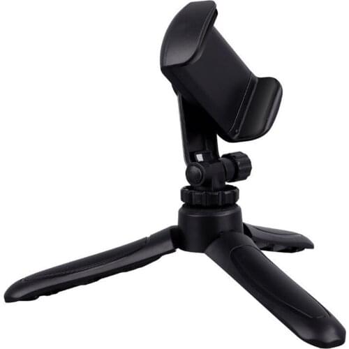 Mini Adjustable Portable Phone Tripod Portable Durable 360 Rotation Simple Holder for Phone Camera EM88