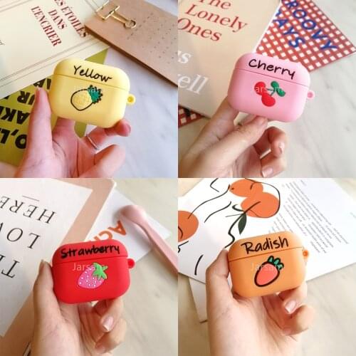 Case radish For Airpods Pro Case Silicone Wireless Headphone Case for airpod 3 Case Cover For Air Pods 3 Earphone