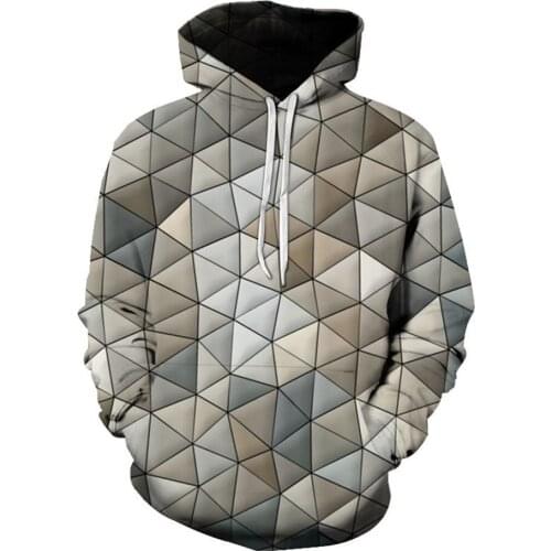 Three Dimensional 3D Vortex Print Men Women Fashion Hoodies Female Harajuku Hip Hop Hooded Sweatshirts Casual Pullover Clothes