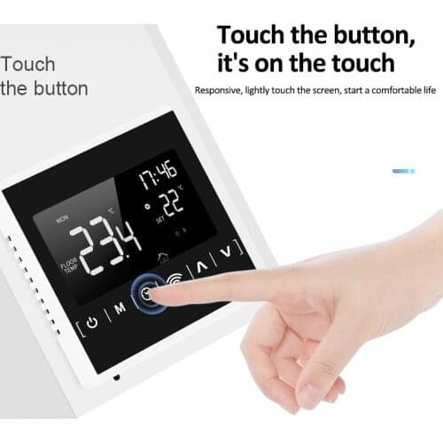 Home Smart Intelligent WiFi Thermostat Room Electric Water Gas Boiler Floor Heating Temperature Controller