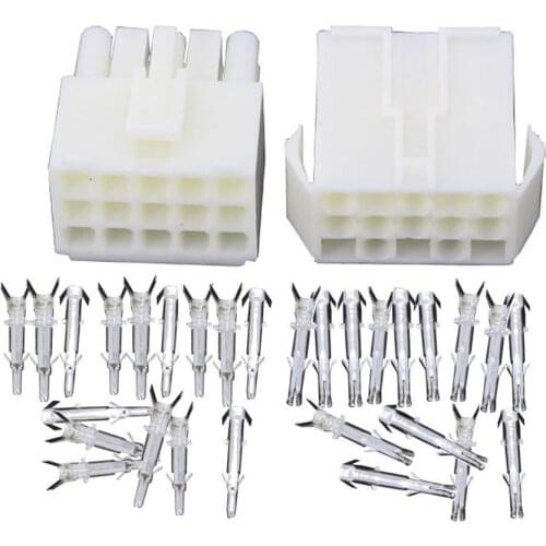 EL4.5-15P Small tamiya Electronic connector 4.5mm spacing EL-4.5 15P Multipole Connectors Male and Femal Plug + terminals