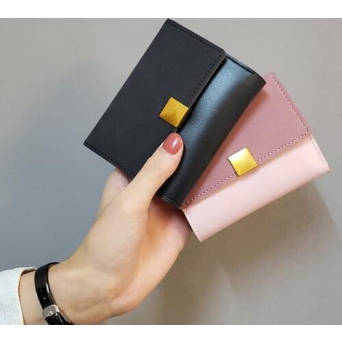 Womens Wallet Short Women Coin Purse Fashion Wallets For Woman Card Holder Small Ladies Wallet Female Hasp Mini Clutch For Girl