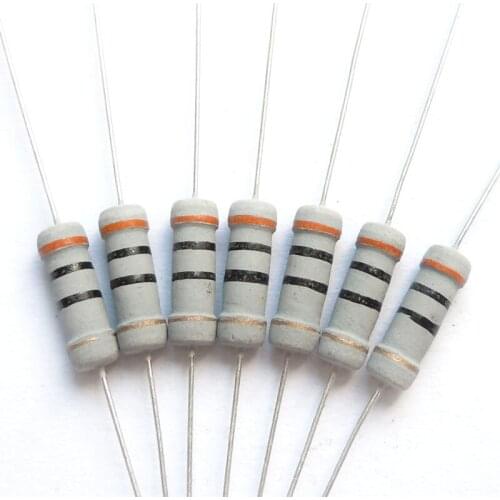 1w 30 ohm 30R ohm 30r ohm 100% Original New Fixed resistor Metal Oxide Film Resistors Resistance +/- 5% (200pcs)