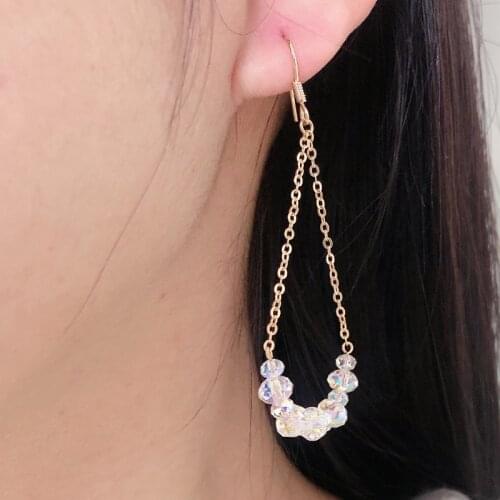 11.11 Trending Jewelry 2021 Dangle Earrings made with Austrian Crystal for Girl New Womens Costume Jewelry Christmas Bijoux Gift