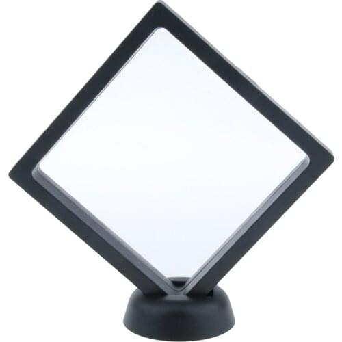 4x Durable 3D Floating Jewelry Display Frame Stand Holder For