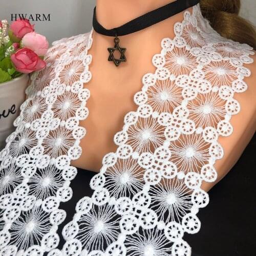 5yard Hollow Exquisite Water Soluble Milk Silk Bar Code Spider Web Lace Fabric Clothing Dress Accessories Wedding Sewing Skirt