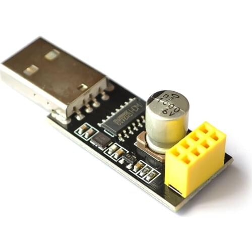 CH340 USB to ESP8266 ESP-01 Wifi Module Adapter Computer Phone Wireless Communication Microcontroller for Arduino