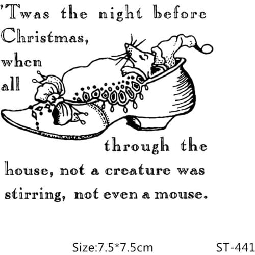 AZSG little mouse Transparent Silicone Clear Stamps/seal for DIY Scrapbooking/Card Making/Photo Album Decoration Supplies