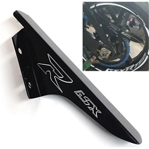 Free Shipping Black Chain Guard Chainguard for Suzuki GSXR 600 GSX R 750 2004 - 2005 04 05 Motorcycle Parts