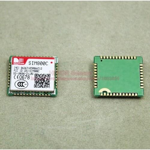 1pcs/lot SIM800C SIM800 GSM GPRS Module Quad-band Transmit SMS Voice Low Power Consumption Wireless Transceiver IC