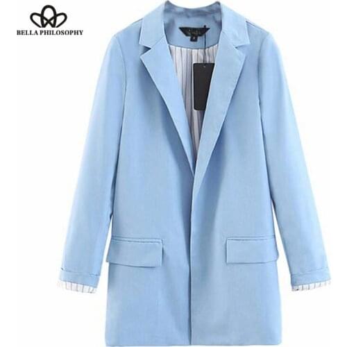 Spring Autumn turn down collar women jacket office lady casual female outwear striped dot print women coat blazer ladies top