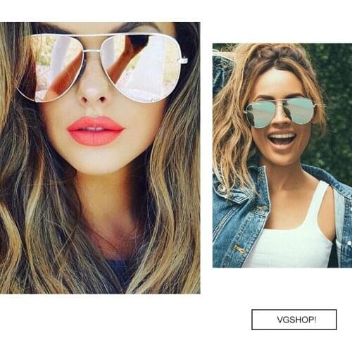 Classic Luxury women men aviation pilot glasses LVVKEE fashion brand Sunglasses oculos Retro male Gradient lens Female rayeds