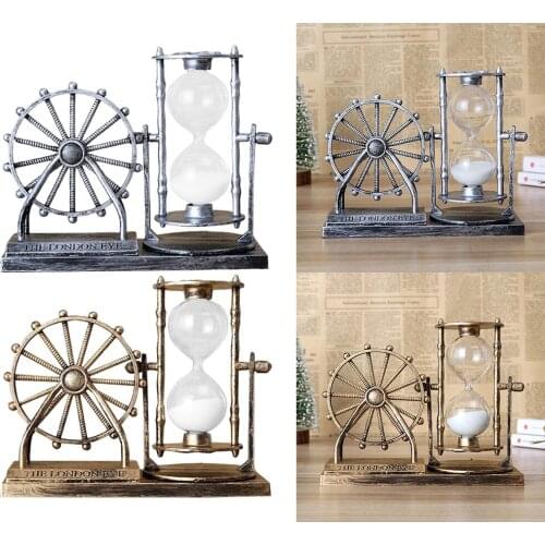 Creative Ferris Wheel Hourglass Sand Glass Sand Clock Timer Table Decors