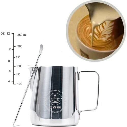 Stainless Steel Coffee Pitcher Barista Fantastic Kitchen Milk frothing jug Espresso Craft Coffee Latte Milk Frothing Jug Pitcher