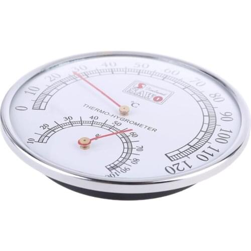 Sauna Thermometer metal Case Steam Sauna Room Thermometer Hygrometer Bath And Sauna Indoor Outdoor Used 875F