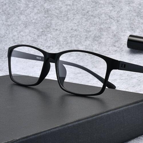 Evove 157mm Oversized Glasses Men Women Matte Black Eyeglasses Frame Man Ultra Light Spectacles for Myopia Diopter Photochromic