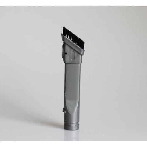 2 In 1 Vacuum Cleaner Attachment Flat Mouth Suction Head And Brush For Dyson Vacuum Cleaner Accessories Flat Nozzle Head#y3