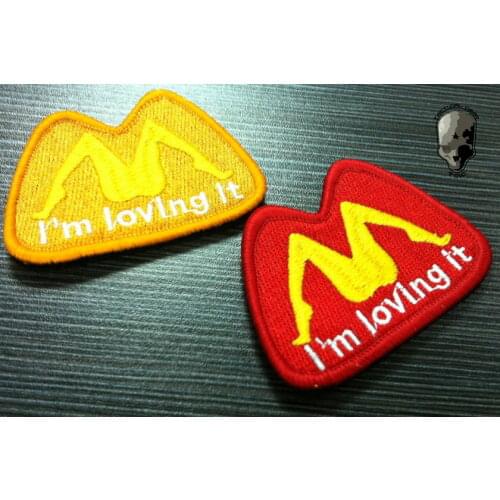 New TMC1521 I 'm loving it Patch Magic/Tactical Armbands