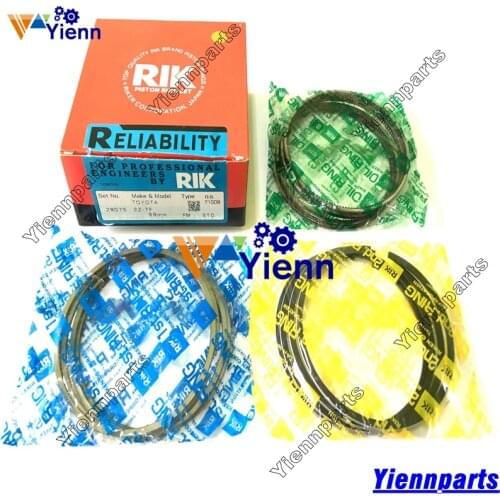 For TOYOTA 4Y Piston Ring 13011 -73030 STD Size For TOYOTA 5FG15 5FG18 5FG20 6FG20 6FG25 Forklift 4Y Gasoline Engine Parts
