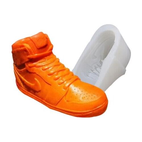 LOVE'N LV639S ETSY hot 3D mousse cake flipping chocolate food grade mold logo sports shoes candle silicone mold