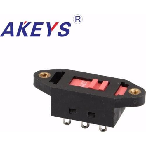 10PCS PBS-110-E(2X) A-11 Change slide switch 230V-115V DIP 6 pin slide switch