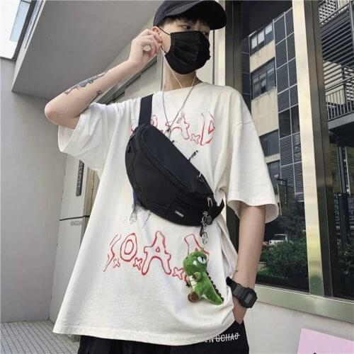 Waterproof Man Waist Bag Fanny Pack Fashion Chest Bags Unisex Crossbody Bag Large Capacity Men Belt Pack Hip Waist Packs