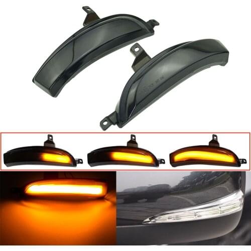 Facelift LED Dynamic Turn Signal Light Sequential Blinker For Renault Koleos HY 2011-2017 Side Mirror Indicator Lamp