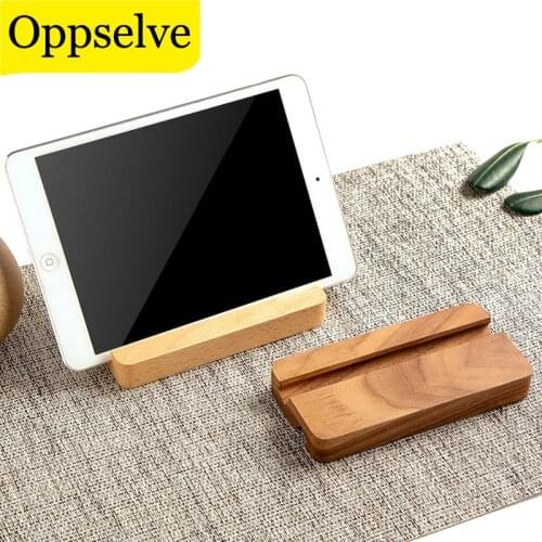 Universal Wooden Phone Holder for iPhone 11 Pro Max X XS Mobile Phone Bracket For Samsung S10 9 Tablet Stand Desk Phone Support