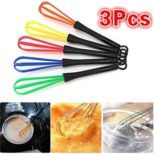 Drink Whisk Mixer Egg Beater Silicone Egg Beaters Kitchen Tools Hand Egg Mixer Cooking Foamer Wisk Cook Blender