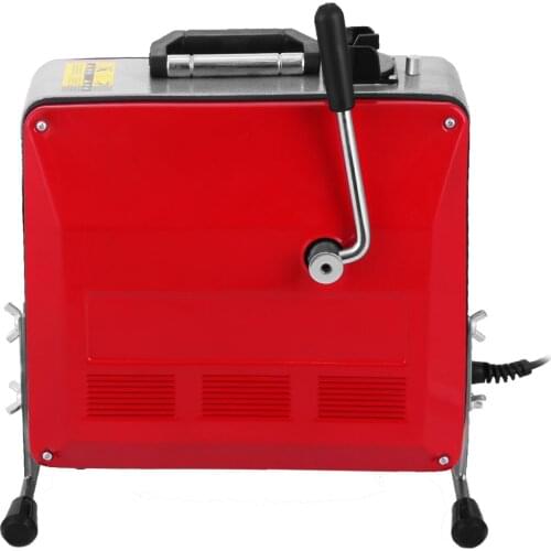 16/22mm Partial Coils Drain Pipe Cleaner Cleaning Machine with Accessories Tools