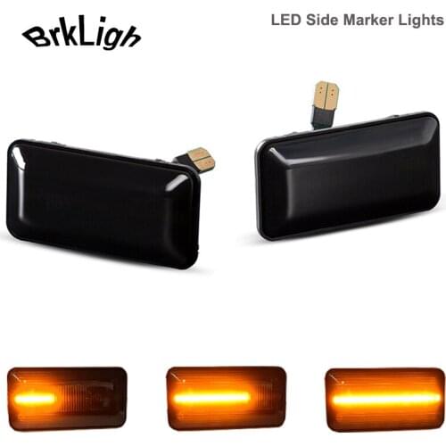 2Pcs Dynamic Led Side Marker Turn Signal Light For Seat Ibiza 2 Cordoba For VW Golf3 1H1 1H2 1H5 1E7 Variant Cabriolet Vento