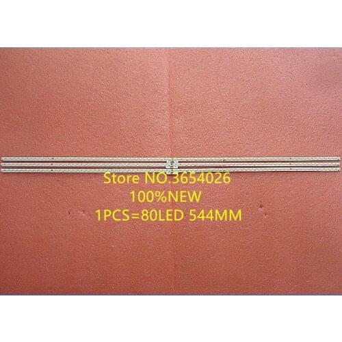 2pcs/lot New RSAG7.820.6412 80LEDS 544MM For Hisense LED50K5500US HE500IU-B51/S0 Led Backlight Strip