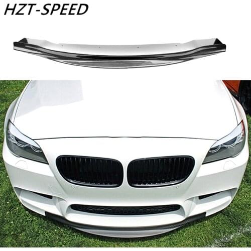 2010 - 2016 Carbon Fiber Car Protector Bumper M5 Front Lip for BMW 5 Series Modification RKP
