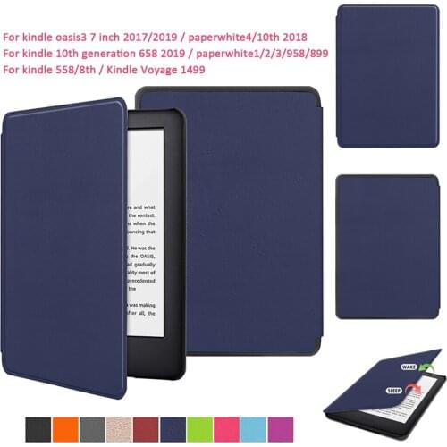 Kindle Case Cover for kindle oasis3 7 inch Kindle Paperwhite Case For Kindle Paperwhite 1 2 3 4 958 899 10th 2018 Kindle Cover