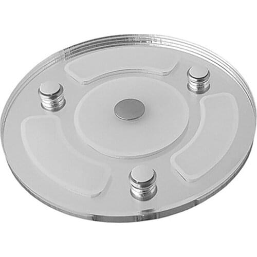 For RV Caravan Motorhome Marine Dual White/Warm Contact Dimmer LED Lamp 10-30V DC LED Circular Roof Ceiling Light