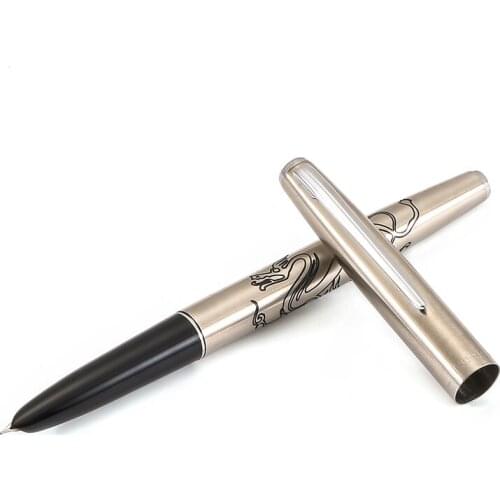 JINHAO 911 Extra Fine 0.38mm Metal Classic Fountain Pen Financial Tip Arrow Clip Steel Office School Stationery Supplies H6619