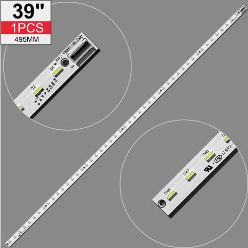 L39E5000 V390HK1-LS5 LED strip 4A-D069457 V390HK1-LS5-TREW4 (TREM4) 1 piece=48LED 495MM