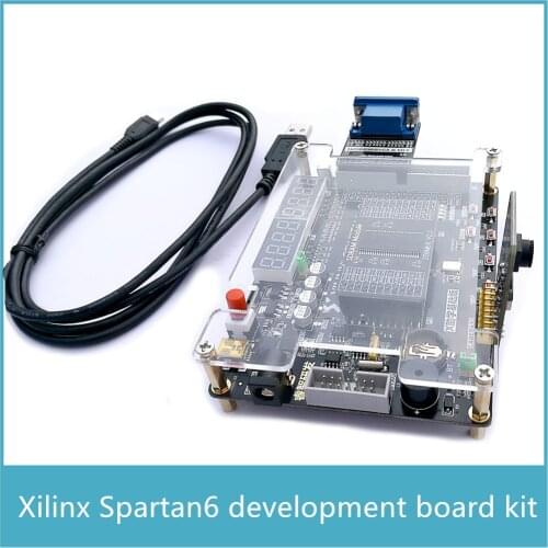 FPGA Development Board Xilinx Spartan-6 XC6SLX9 Development Board + 256Mbit SDRAM + VGA Module