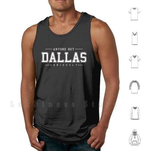 Anyone But Dallas tank tops vest sleeveless Giants New York Joke Football Hate Cowboys Cowboys Suck