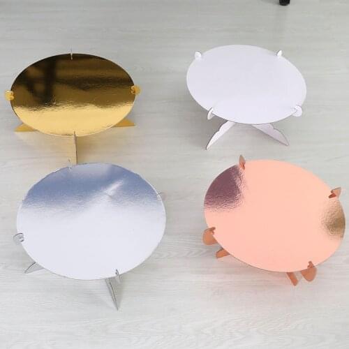Single layer Cake Rack Household Paper Cake Stand Food Display for Fruit Dessert Afternoon Tea Wedding Bakeware Cupcake Rack
