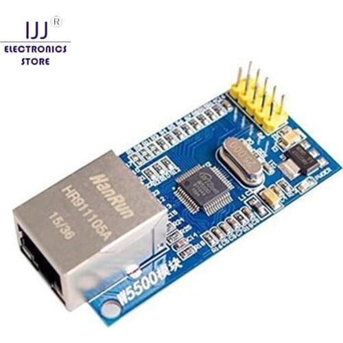 W5500 Ethernet network module hardware TCP / IP 51 / STM32 microcontroller program over W5100