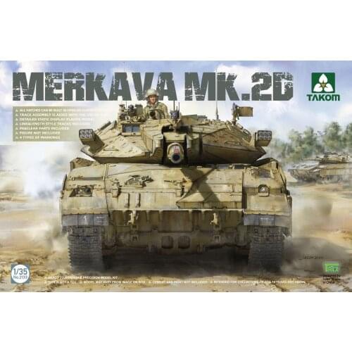 Takom 2133 1/35 SCALE MERKAVA MK.2D 2020 TANK MODEL