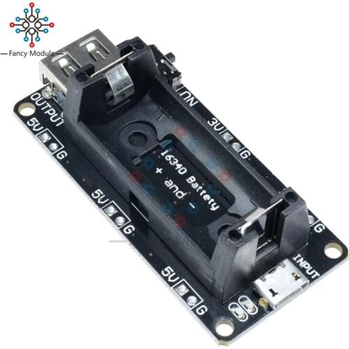 16340 Power Bank Battery Charging Module Dual USB Output 3.3V 5V Rechargeable Lithium Battery Charging Board with Indicator