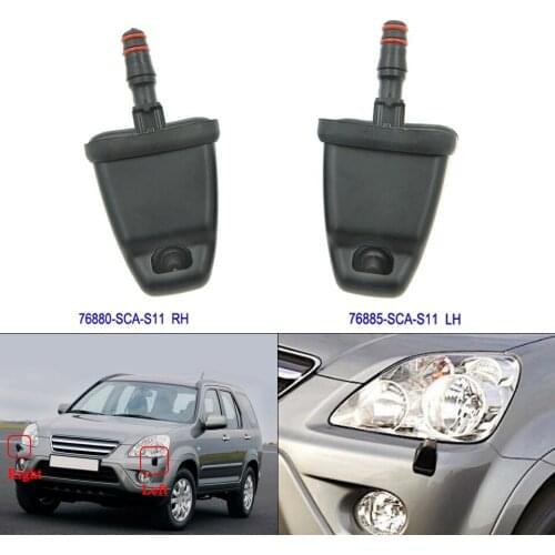 High Quality Bumper Headlamp Headlight Washer Sprayer Nozzle Jet For Honda CRV II III 2002 2003 2004 2005 2006 76880-SCA-S11