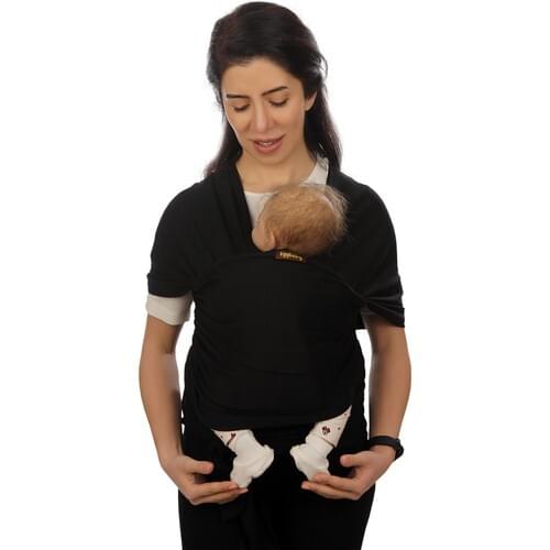 Egg Baby Flexible Wrap Sling Black